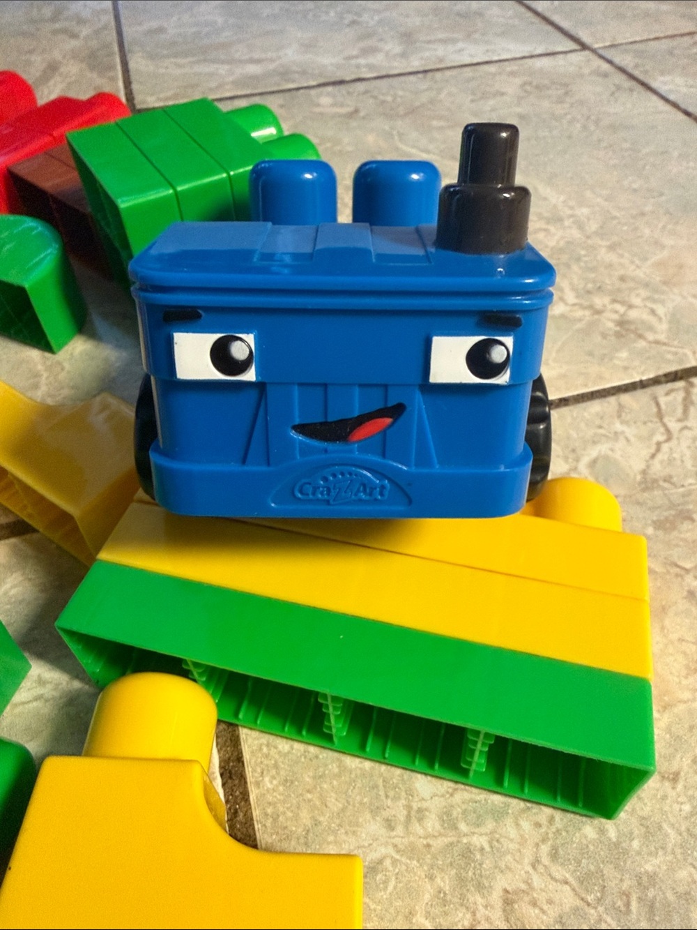 Classic Colorful Building Blocks Set with car - Picture 3 of 6